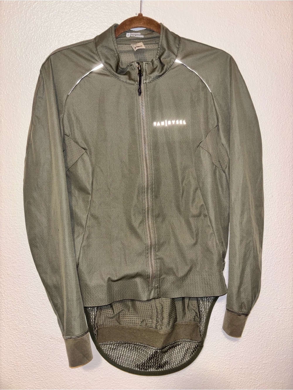 Van Heusen Olive Green Performance Track Jacket